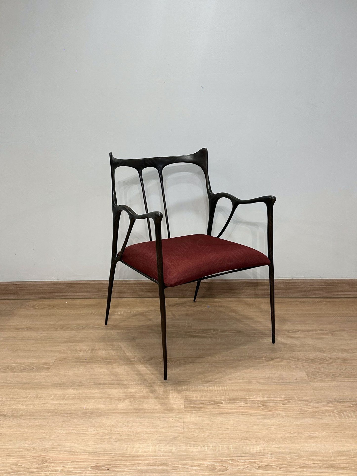 Sumi Studio Chair Curved Back (Black Finish)