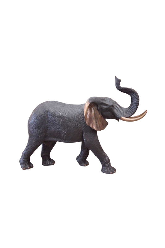 Elephant Sculpture Bronze Sculpture | Chantr Living