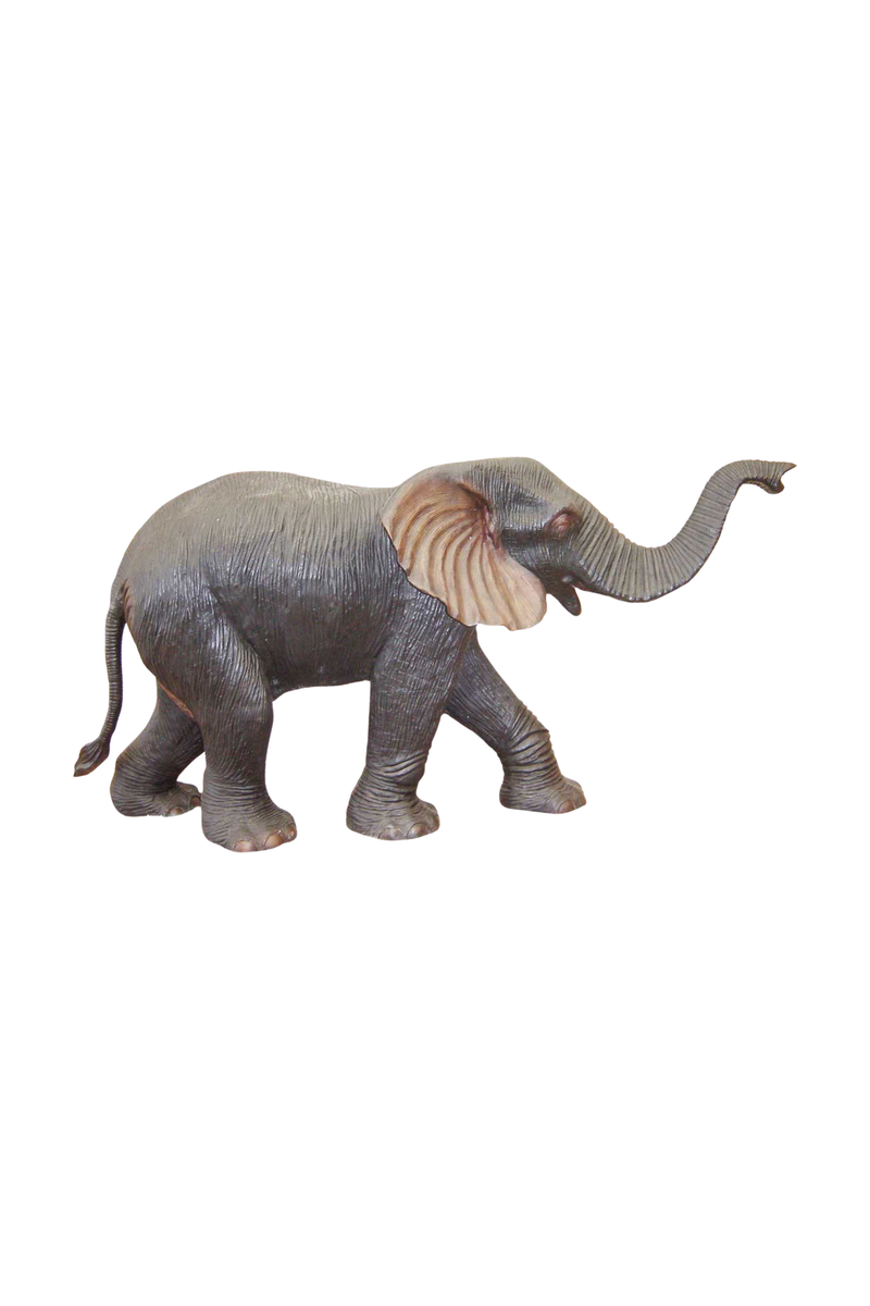 Medium Elephant Bronze Sculpture | Chantr Living