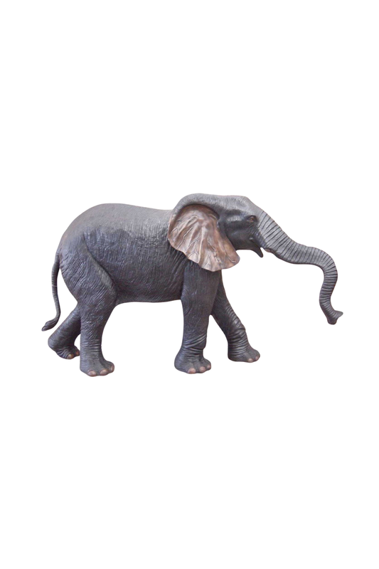 Large Elephant Bronze Sculpture | Chantr Living