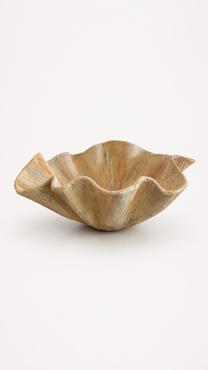 Ruffle Ceramic Bowl Set