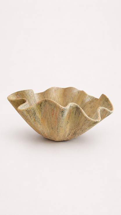 Ruffle Ceramic Bowl Set