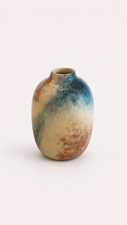 Clouded Ceramic Vase Set
