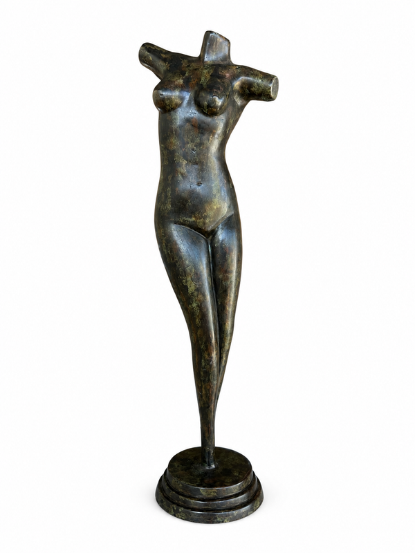 Female Torso Bronze Sculpture | Chantr Living