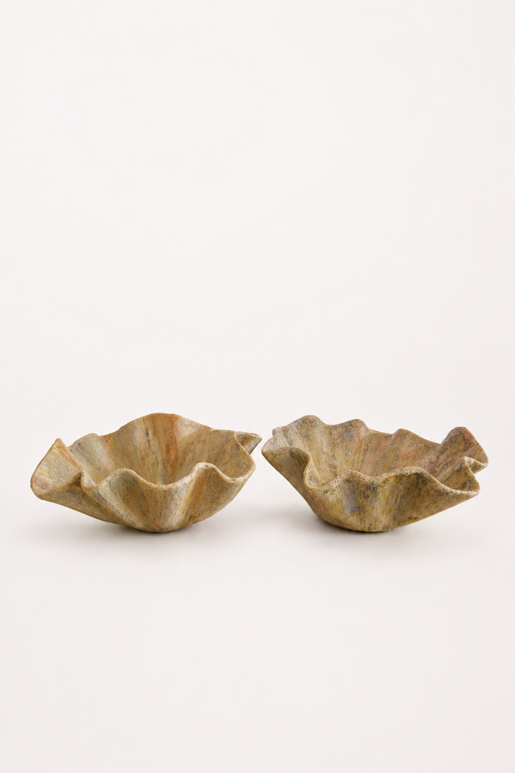 Ruffle Ceramic Bowl Set