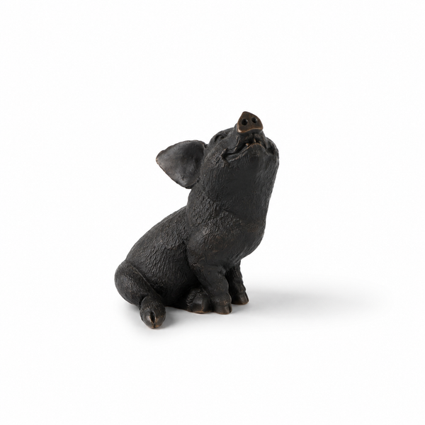 Charming Piggy Bronze Sculptures | Chantr Living