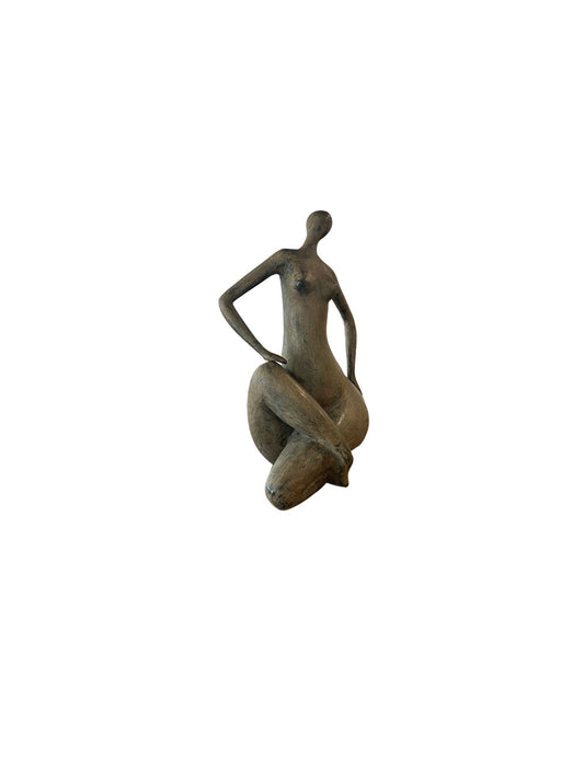The Turning Muse Bronze Sculpture | Chantr Living