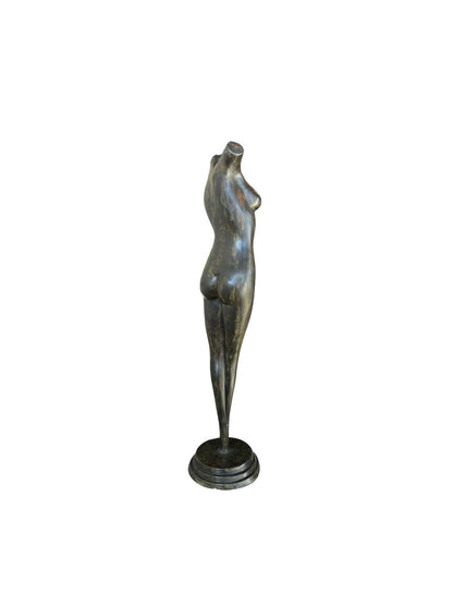 Female Torso Bronze Sculpture | Chantr Living