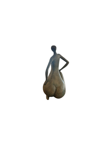 The Turning Muse Bronze Sculpture | Chantr Living