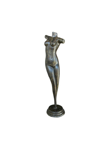 Female Torso Bronze Sculpture | Chantr Living