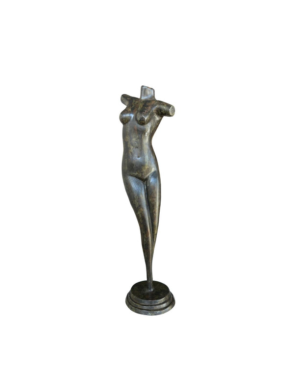 Female Torso Bronze Sculpture | Chantr Living