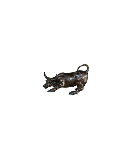 Charging Bull Bronze Sculpture | Chantr Living