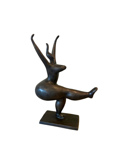 The Empowered Muse Bronze Sculpture (Small) | Chantr Living