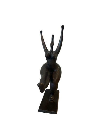 The Empowered Muse Bronze Sculpture (Small) | Chantr Living