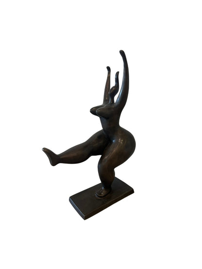The Empowered Muse Bronze Sculpture (Small) | Chantr Living