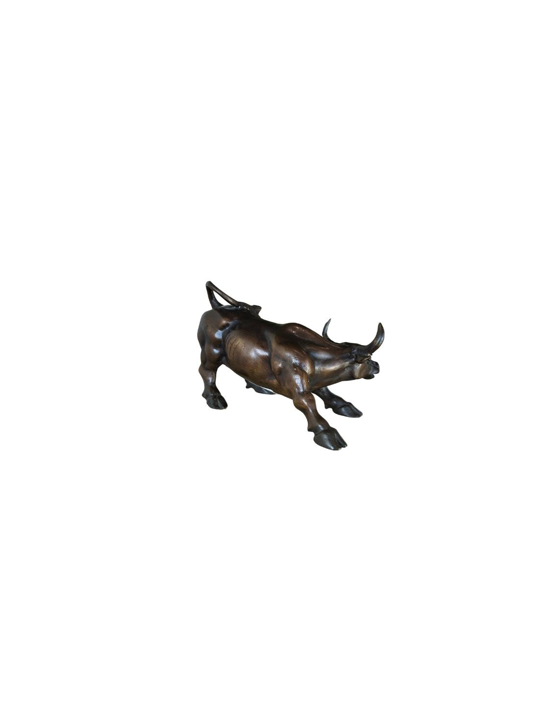 Charging Bull Bronze Sculpture | Chantr Living
