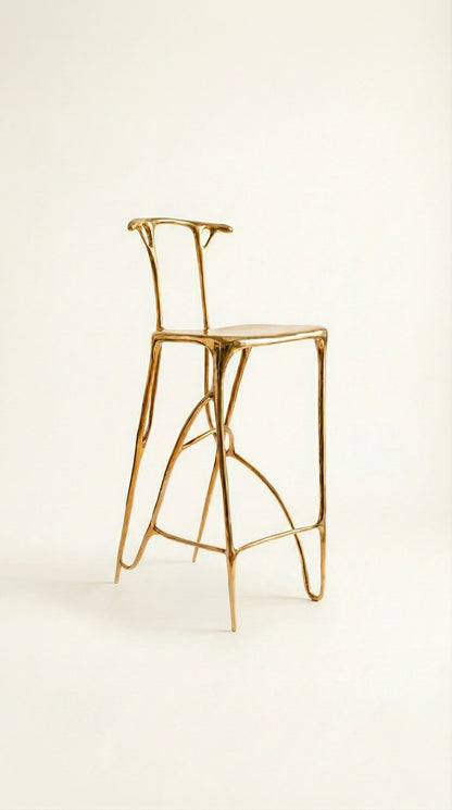 Sumi Sculpted Stool