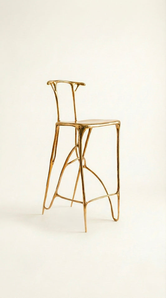 Sumi Sculpted Stool
