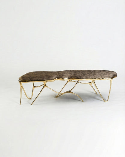 Sumi Bench (Gold Finish)