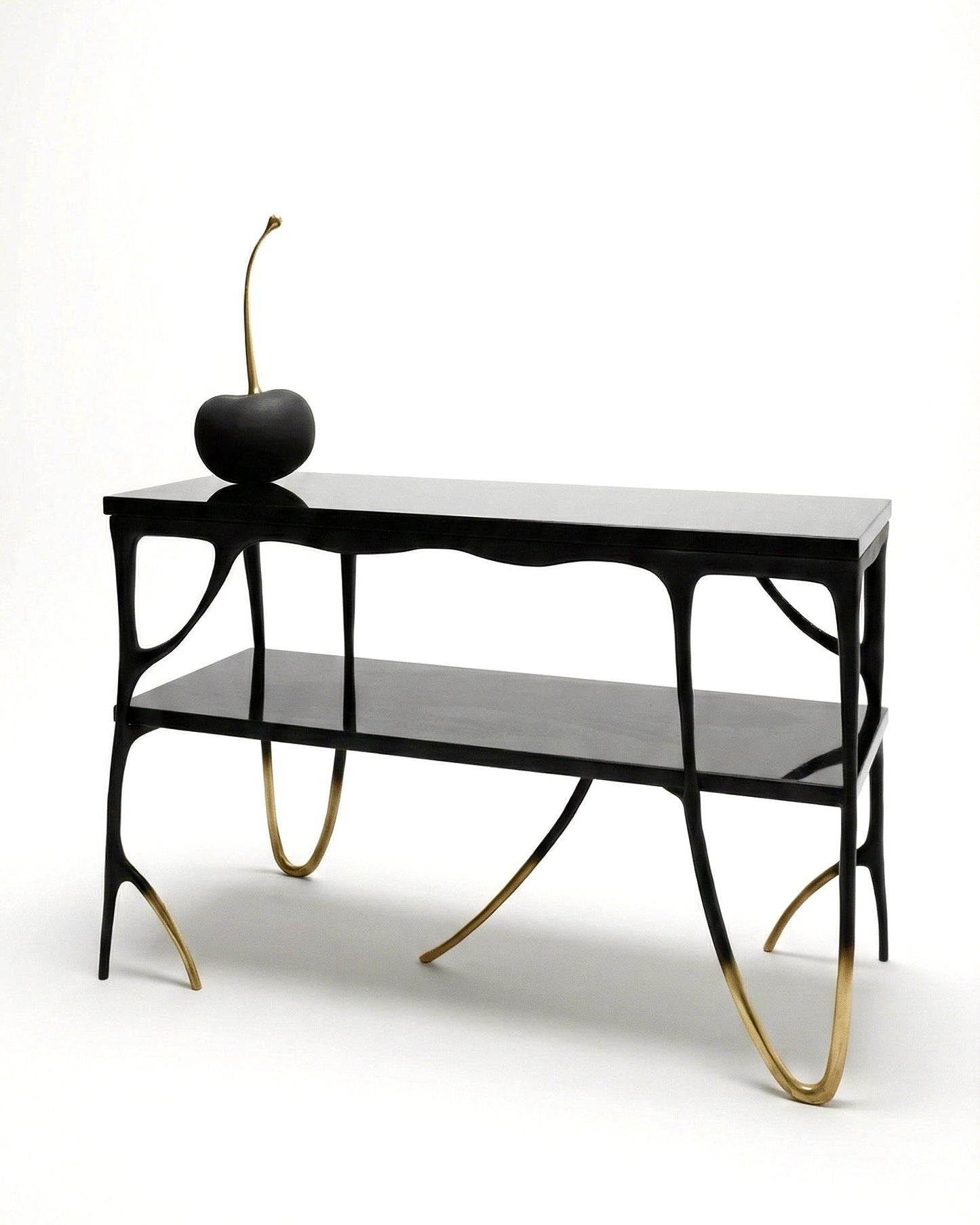Sumi Two Tiered Accent Table