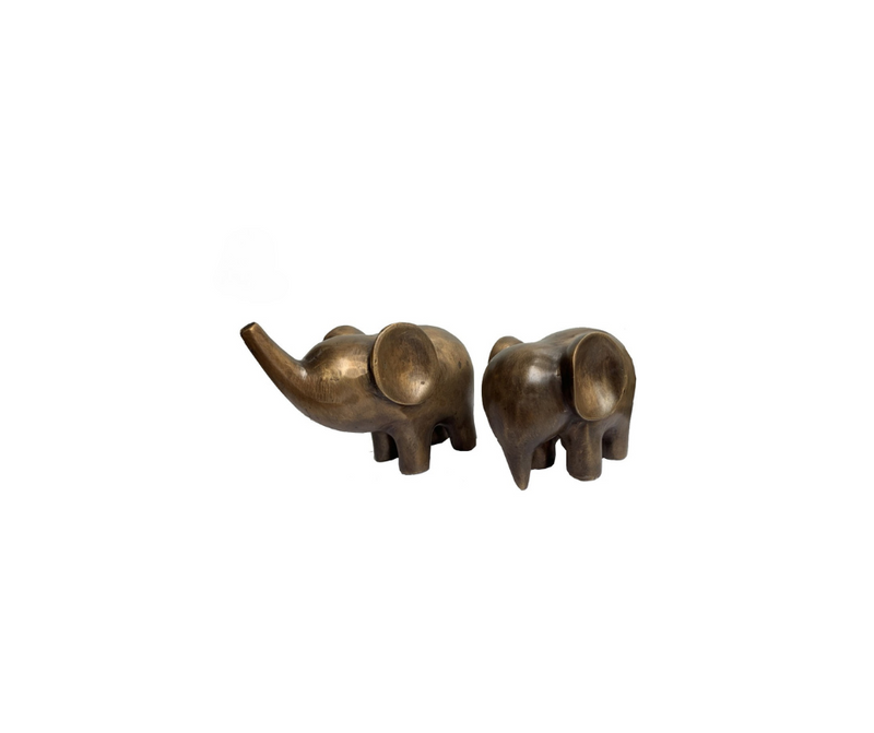 The Noble Elephants Bronze | Chantr Living